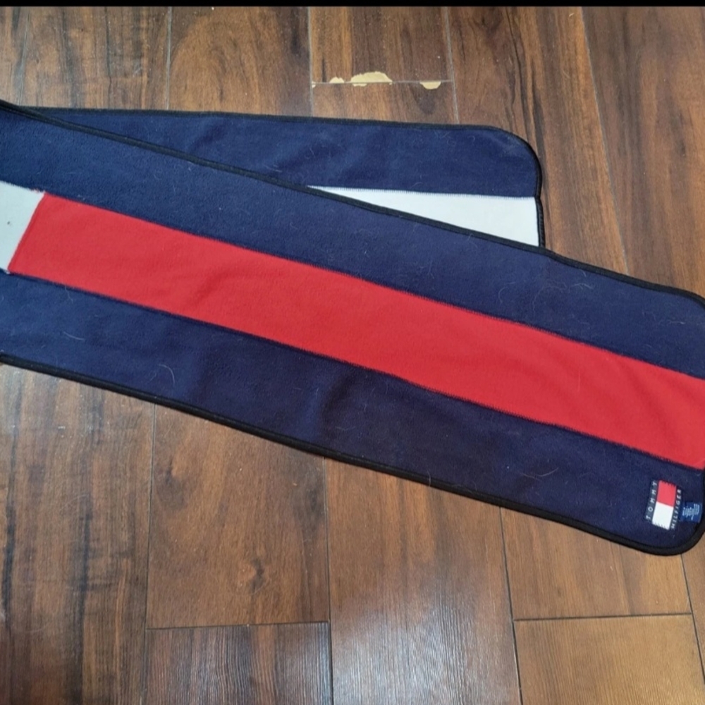 Tommy Hilfiger Navy and Red Label
